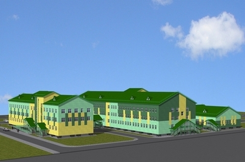 Больничный комплекс на промбазе ГП-1 Бованенковского НГКМ в составе стройки «Обустройство сеноман-аптских залежей Бованенковского НГКМ»